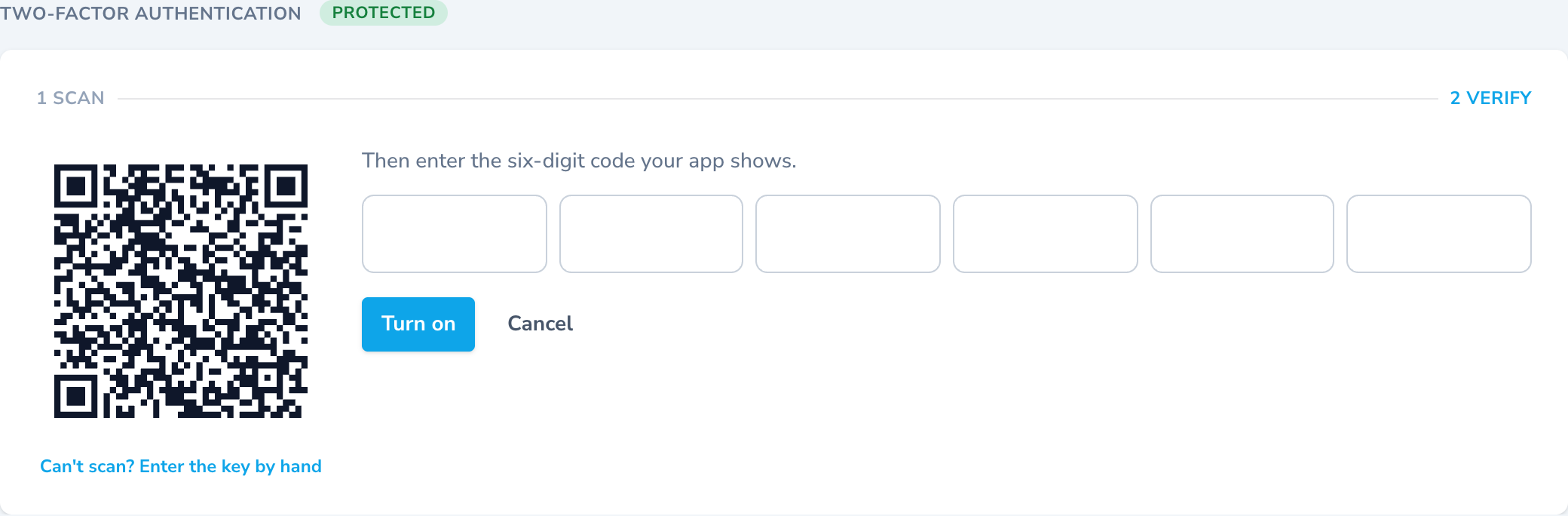 Authenticator enrollment